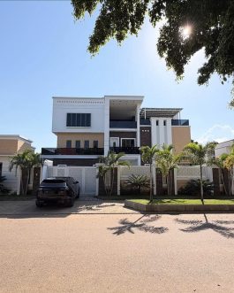 Newly constructed tastefully finished 8 bedrooms smart home available for sale.