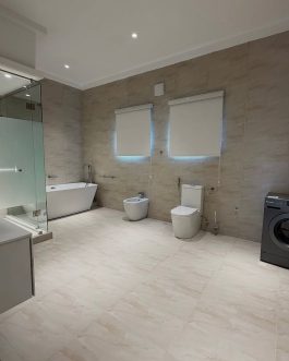 Newly constructed tastefully finished 8 bedrooms smart home available for sale.